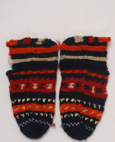 Mestia, knitted, woollen women's socks