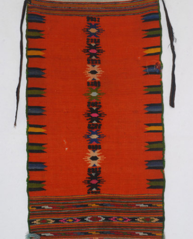 Pistirka with tsaganaious, women's apron from Kavakli