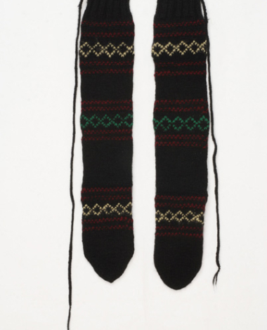 Skoufounia, knitted, woollen socks