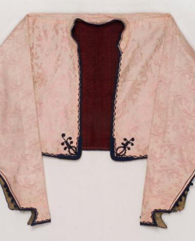 Triantafyllenios doulamas, bridal, sleeved jacket