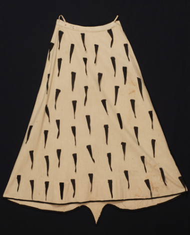 Skirt of a dancer with sistrum