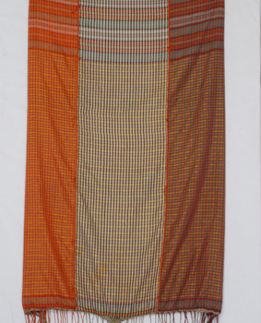 Silk sash tarampoulous with three kanatia (panels)