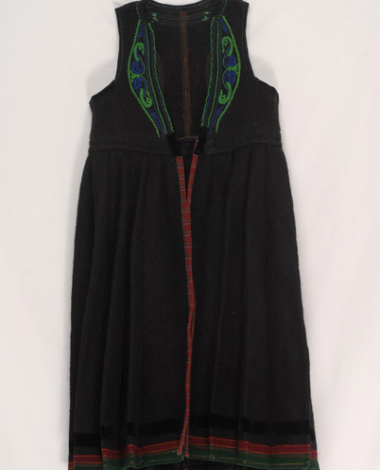 Giourdi, women's, sleeveless, winter overcoat