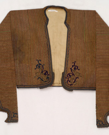 Aradiakos or politikos doulamas, festive, sleeved jacket