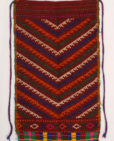 Skout or preskoutnik, woollen, woven apron of the betrothed girl