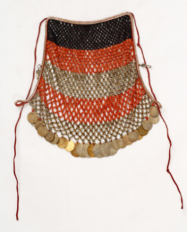 Giordani, pectoral ornament in netting shape