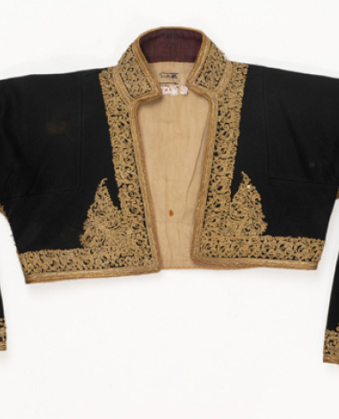 Libadi, women's, sleeved jacket made of drap (woollen cloth)