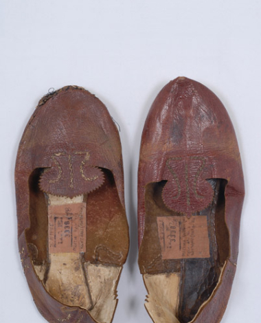 Mestia, inner leather slippers