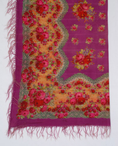 Woollen head kerchief from Bursa
