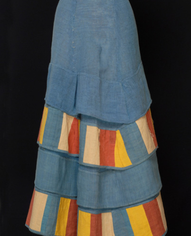 Minoan type skirt with applique decoration