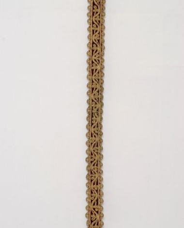 Kapoutsali, gold embroidered, velvet chin-strap