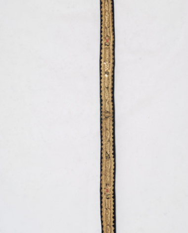 Kapoutsali, velvet, gold embroidered chin-strap at the frame
