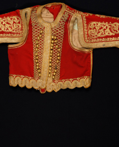 Fermeli or meindani, sleeved jacket from the formal costume of King Othon