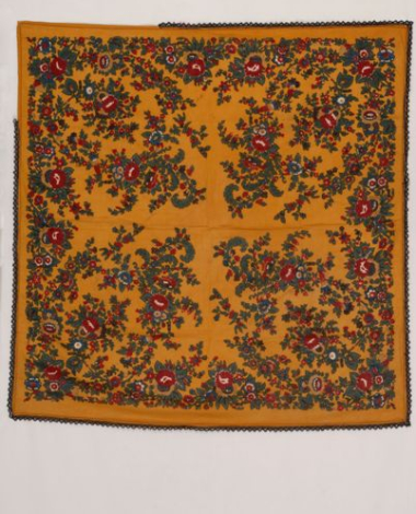 Barboula, printed cotton head kerchief