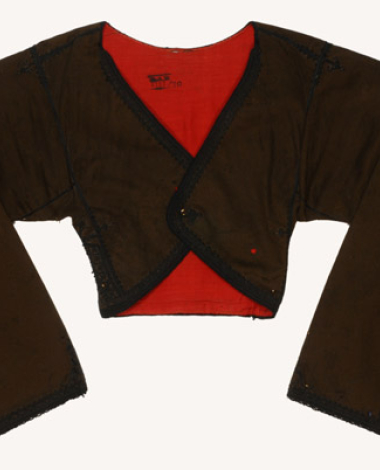 Chatzidiko kamizoli, sleeved jacket made of plush