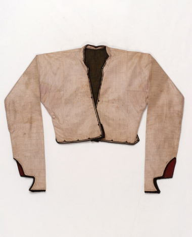 Aradiakos or politikos doulamas, sleeved, festive jacket, worn by the unmarried women