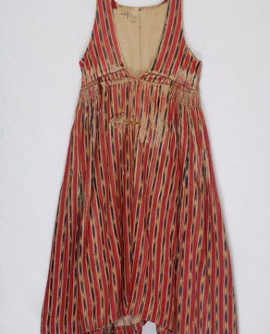 Sleeveless dress from Rhodes made of tarakli