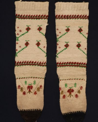Tsirapia, women's woollen socks