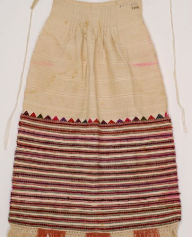 Handwoven apron from Attica