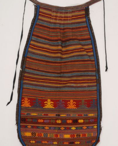 Colourful handwoven apron from Attica
