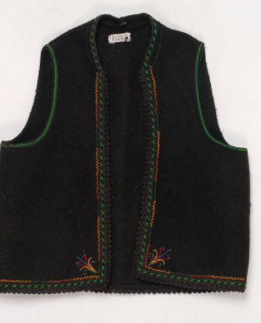 Women's, woollen sleeveless jacket from Psarades Florina