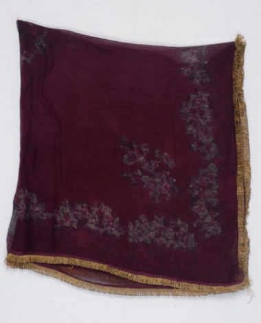 Kouroukla or tsiberka, women's head kerchief from Cyprus