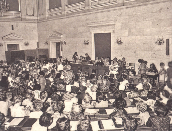 Η έναρξη των εργασιών του Συνεδρίου, στις 27 Μαΐου, στον χώρο της Παλαιάς Βουλής. ΦΑΛΕ 17221