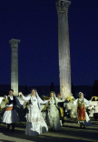 "The independence of Greece through local costumes" - Dance Performance at the Olympieion (Temple of Olympian Zeus)