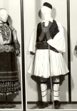 Άποψη της περιοδικής έκθεσης «Οι σαρακατσάνικες φορεσιές». ΜΕΛΕ 1995.